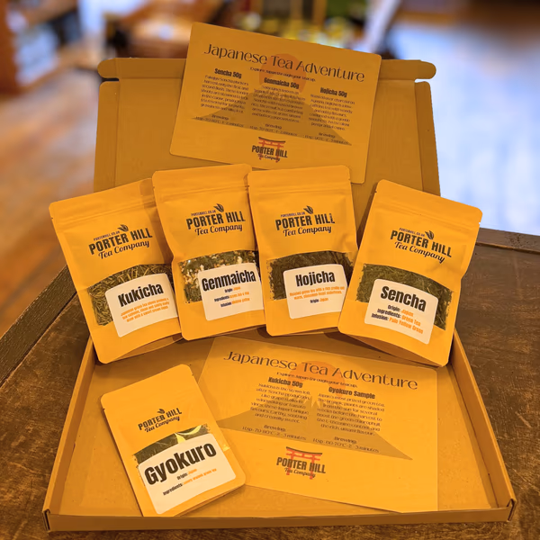 Japanese Tea Adventure Green Tea Box