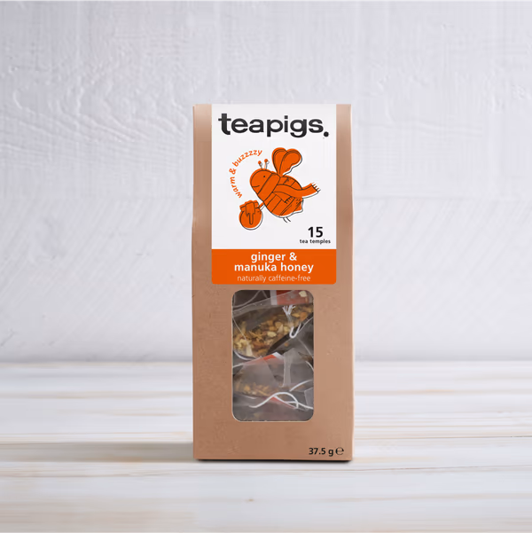 ginger and manuka honey tea