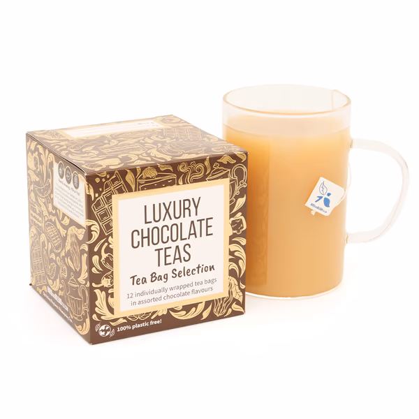 Luxury Chocolate Tea Bag Gift Cube