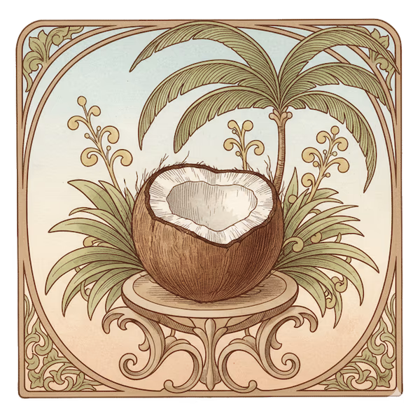 Tropical Coconut Hot Chocolate