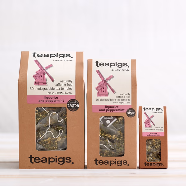 liquorice and peppermint tea