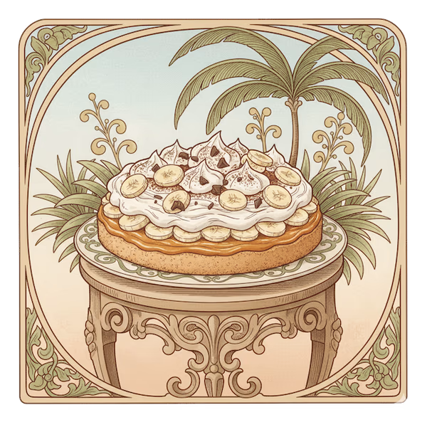 Banoffee Pie White Hot Chocolate